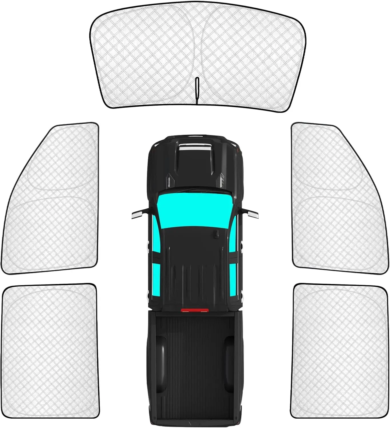 5pcs Thick Sun Shades for Chevy Silverado 2500 3500, Car Window Covers for Windshield Side Rear, UV Block & Blackout Privacy
5pcs Thick Sun Shades for Chevy Silverado 2500 3500, Car Window Covers for Windshield Side Rear, UV Block & Blackout Privacy