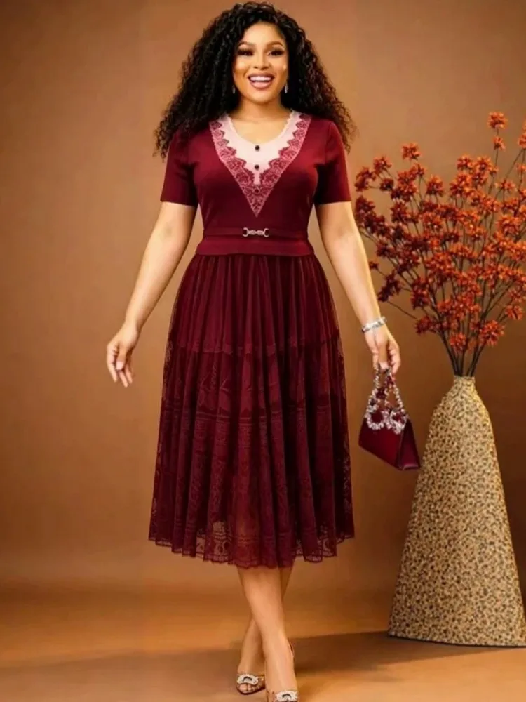 2026 New African Dresses For Women Elegant Wedding Muslim Fashion Abayas Dashiki Robe Kaftan Short Sleeve Dress Turkish Africa
2026 New African Dresses For Women Elegant Wedding Muslim Fashion Abayas Dashiki Robe Kaftan Short Sleeve Dress Turkish Africa