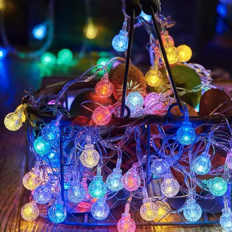 LED Crystal Ball String Lights Battery Power Romantic Valentine's Day Light String Indoor Garden Party Ramadan Room Decoration
LED Crystal Ball String Lights Battery Power Romantic Valentine's Day Light String Indoor Garden Party Ramadan Room Decoration