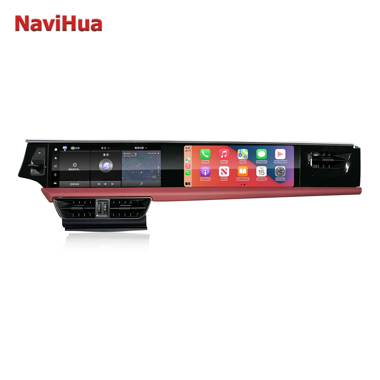 Porsche Macan PCM3.0/3.1/4.0 авторадио 12,3 дюйма двойной Android 13, автомобильная навигация, GPS, стерео, мультимедийный плеер Carplay, двойной экран
Porsche Macan PCM3.0/3.1/4.0 авторадио 12,3 дюйма двойной Android 13, автомобильная навигация, GPS, стерео, мультимедийный плеер Carplay, двойной экран