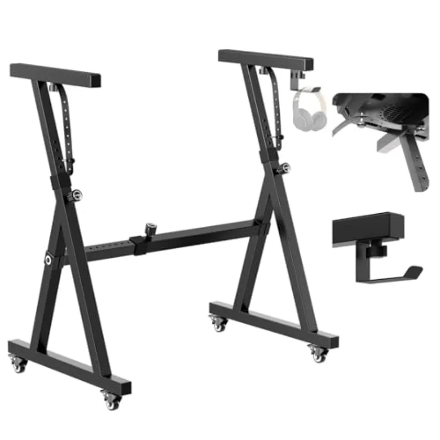 Keyboard Stand with Wheels Black Z Style Adjustable Portable Rolling Digital Piano Stand Professional Sturdy Heavy Duty Fits 54
Keyboard Stand with Wheels Black Z Style Adjustable Portable Rolling Digital Piano Stand Professional Sturdy Heavy Duty Fits 54