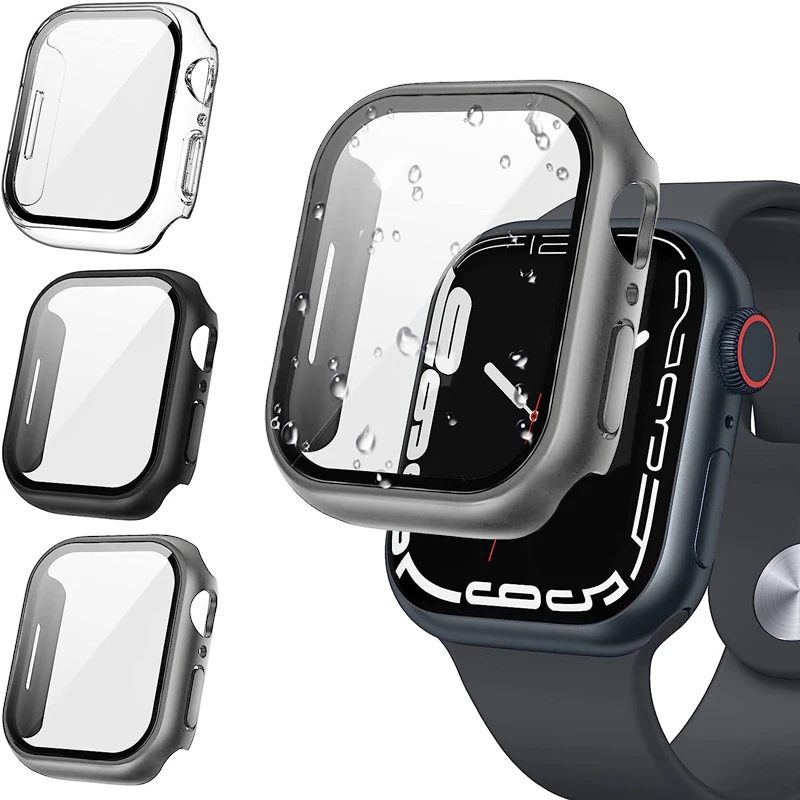 Стекло + чехол для Apple Watch 8 7 6 SE 5 9 iWatch Аксессуары Защитная пленка для экрана Apple Watch серии 44 мм 45 мм 41 мм 40 мм 42 мм 38 мм
Стекло + чехол для Apple Watch 8 7 6 SE 5 9 iWatch Аксессуары Защитная пленка для экрана Apple Watch серии 44 мм 45 мм 41 мм 40 мм 42 мм 38 мм