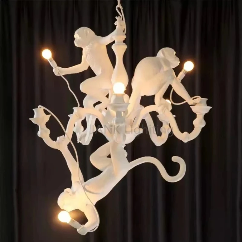Retro Monkey LED Pendant Lights for Living Dining Room Coffee Tables Kitchen Clothing Store Chandelier Home Decor Light Fixture
Retro Monkey LED Pendant Lights for Living Dining Room Coffee Tables Kitchen Clothing Store Chandelier Home Decor Light Fixture