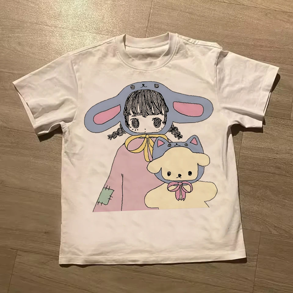 Goth Star girl graphics print Baby Punk Vintage Street Women Grunge T-shirt Y2k Clothes Aesthetic Cute Emo girl Slim Crop Top
Goth Star girl graphics print Baby Punk Vintage Street Women Grunge T-shirt Y2k Clothes Aesthetic Cute Emo girl Slim Crop Top