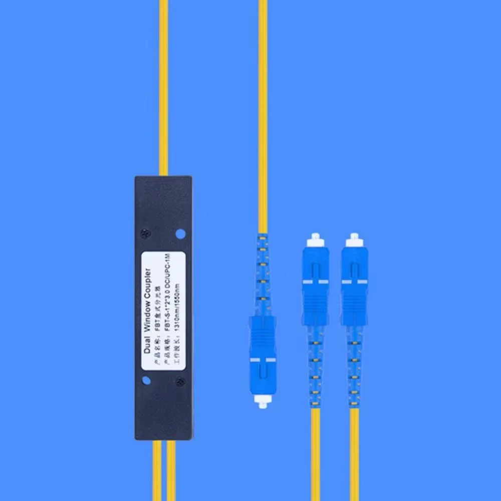 1X2 SC UPC PLC Singlemode Fiber Optical Splitter FBT Optical Coupler for Networking
1X2 SC UPC PLC Singlemode Fiber Optical Splitter FBT Optical Coupler for Networking
