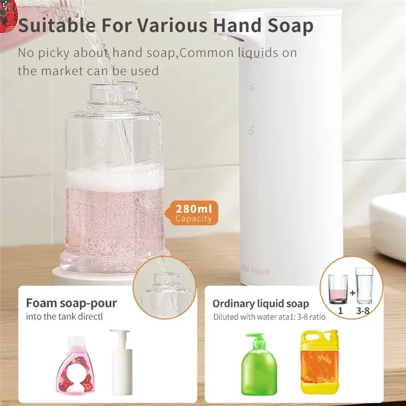 ABBZ-автоматический бесконтактный датчик, перезаряжаемая умная ручная стиральная машина для пеняния, ручной диспенсер для ванной комнаты 
ABBZ-автоматический бесконтактный датчик, перезаряжаемая умная ручная стиральная машина для пеняния, ручной диспенсер для ванной комнаты