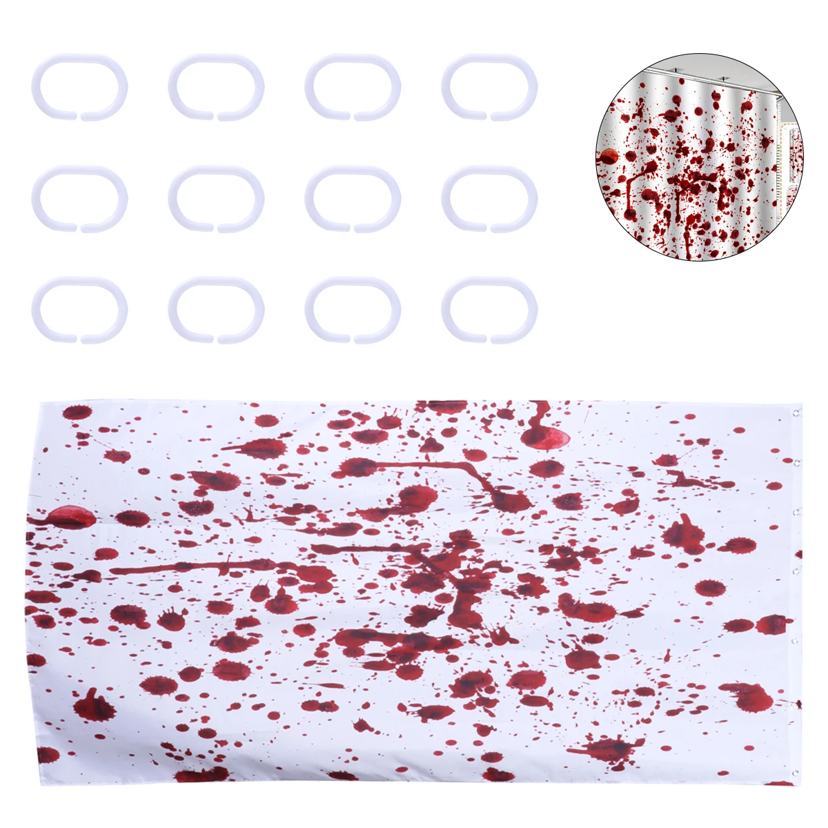 Waterproof Bath Curtain Halloween Theme Decorative Shower Curtain Fade Resistant Classic Bathroom Decor For Home
Waterproof Bath Curtain Halloween Theme Decorative Shower Curtain Fade Resistant Classic Bathroom Decor For Home