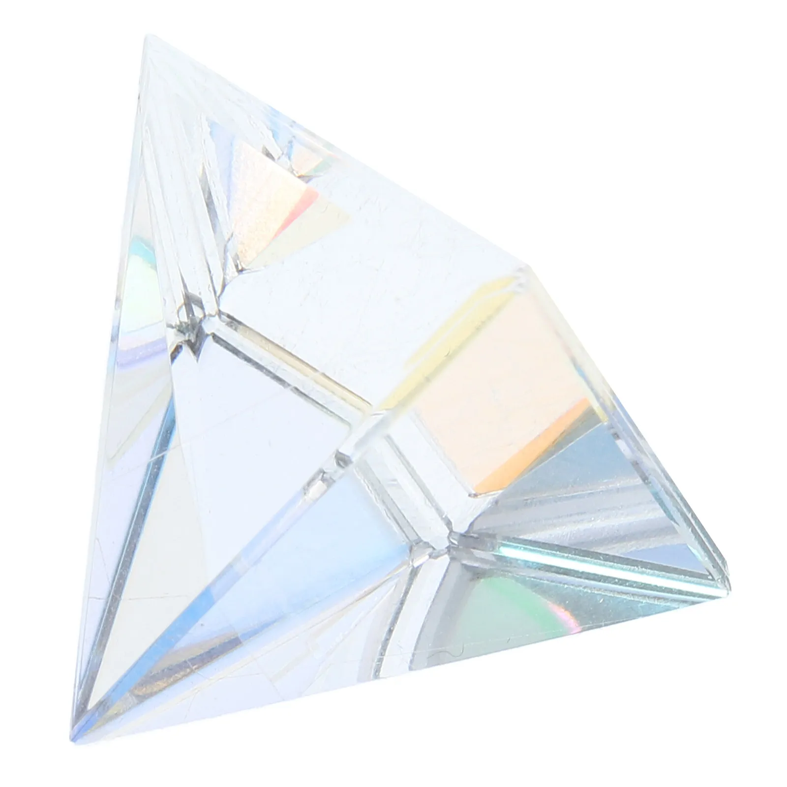 1Set Sun Prism Pyramid Handcrafted Glass Optical Prism Home Decor Color Refraction Sun Catcher Window Charm Unique Gift
1Set Sun Prism Pyramid Handcrafted Glass Optical Prism Home Decor Color Refraction Sun Catcher Window Charm Unique Gift