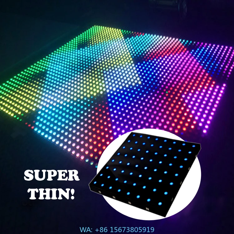 Hot Selling Wireless Magnetic Tablet Control Wedding Party Dj Lighting up Led Dance Floor
Hot Selling Wireless Magnetic Tablet Control Wedding Party Dj Lighting up Led Dance Floor