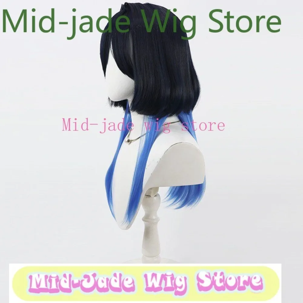 Парик Mid-jade Hololive English Ouro Kronii для косплея, темно-синий, короткий, прямой, термостойкий, синтетический, для вечеринок, с шапочкой
Парик Mid-jade Hololive English Ouro Kronii для косплея, темно-синий, короткий, прямой, термостойкий, синтетический, для вечеринок, с шапочкой