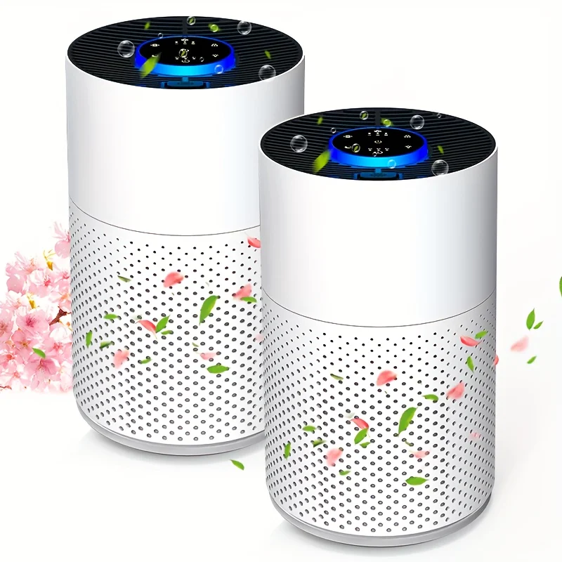 Air Purifier for Home Allergies Pets Hair In Bedroom, 3-in-1 Filter Sleep Mode, Remove Dust Smoke Pollutants Odor, White Air
Air Purifier for Home Allergies Pets Hair In Bedroom, 3-in-1 Filter Sleep Mode, Remove Dust Smoke Pollutants Odor, White Air