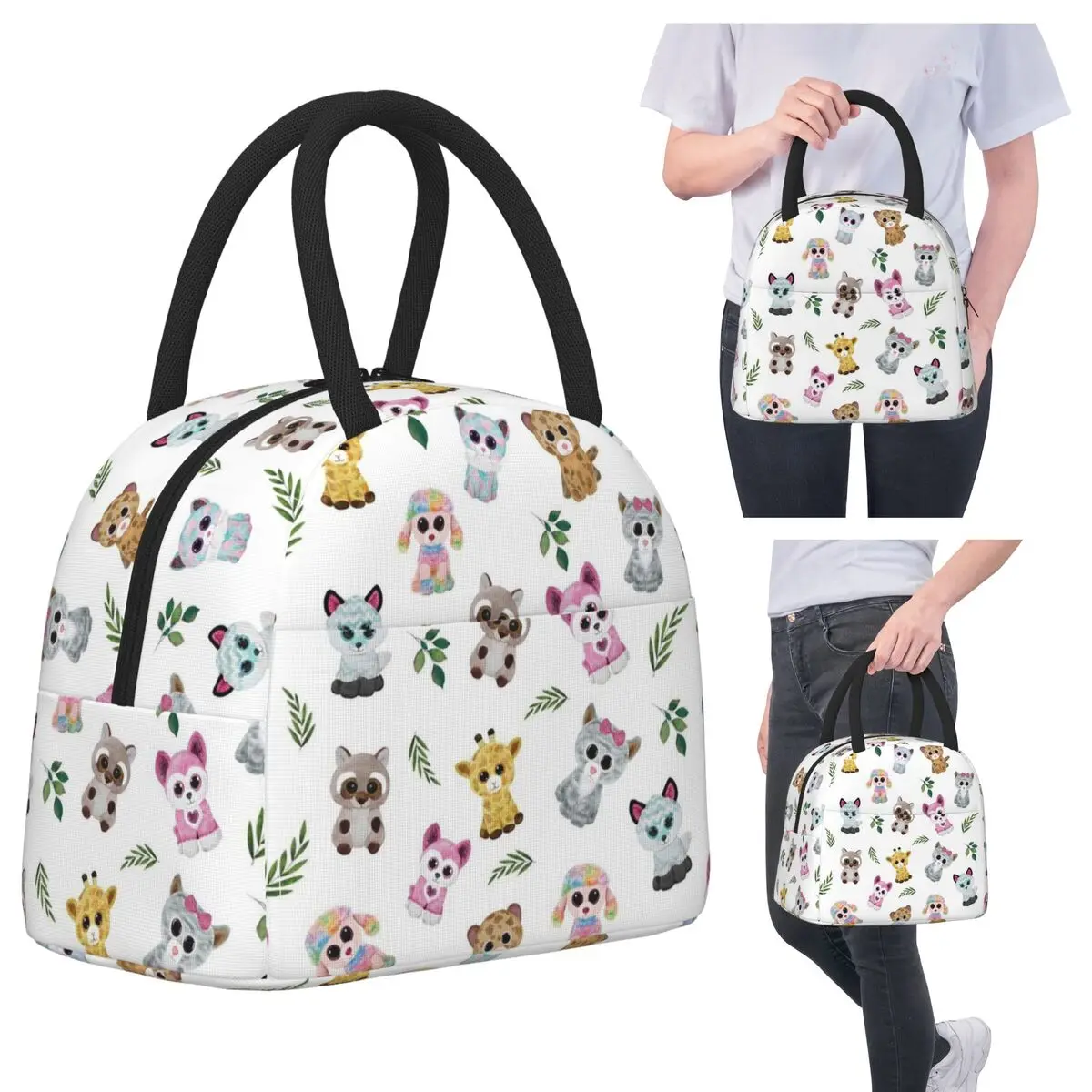 Beanie Boo Insulated Lunch Bag for Women Office Cooler Thermal Food Box Tote Portable Lunch Boxes Container
Beanie Boo Insulated Lunch Bag for Women Office Cooler Thermal Food Box Tote Portable Lunch Boxes Container