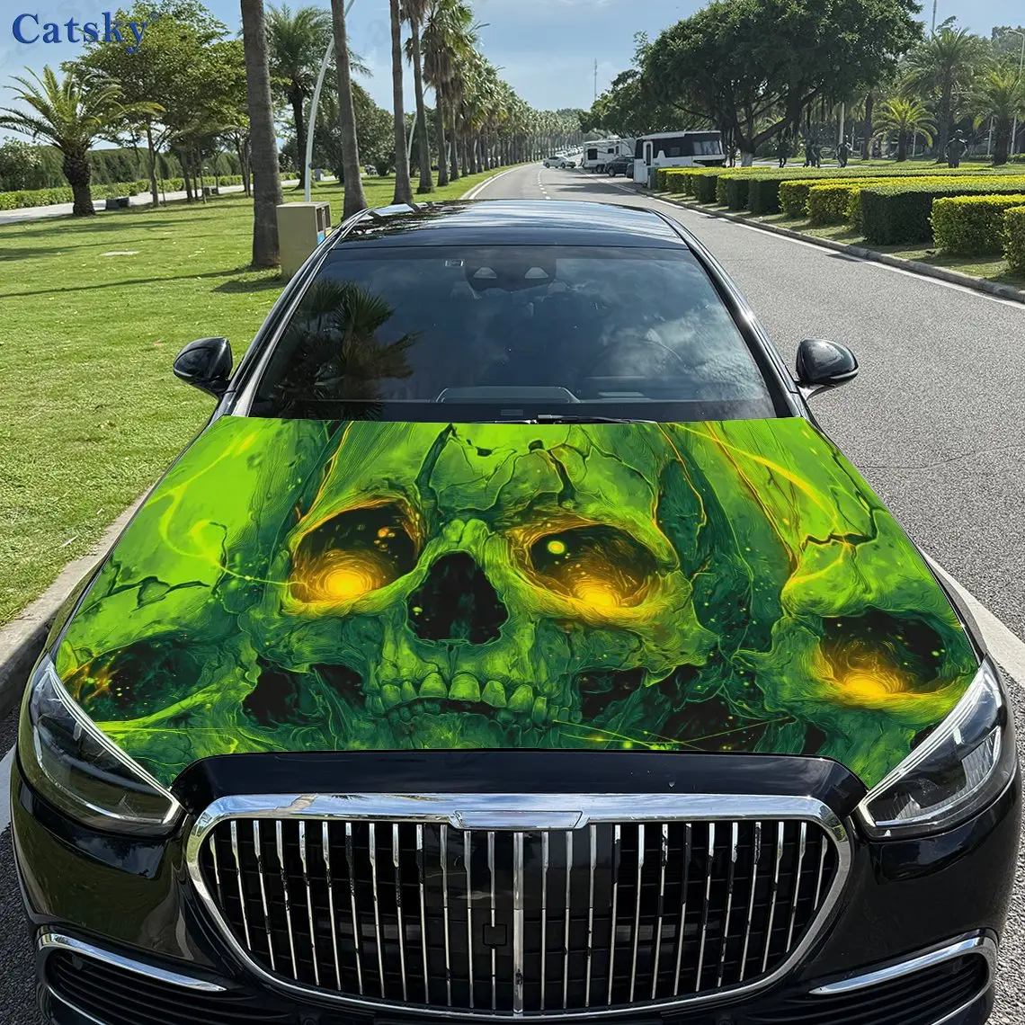 Green Skeleton Themed Car Cover Decoration, Livery Stickers - SUV, Truck & Car, Car Accessories, Inspired Designs | Waterproof A
Green Skeleton Themed Car Cover Decoration, Livery Stickers - SUV, Truck & Car, Car Accessories, Inspired Designs | Waterproof A