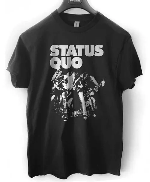 Hot Status Quo Band, черная рубашка из 100% хлопка, размер от S до 4XL, футболка большого размера, мужские футболки большого размера, мужские топы, эстетические
Hot Status Quo Band, черная рубашка из 100% хлопка, размер от S до 4XL, футболка большого размера, мужские футболки большого размера, мужские топы, эстетические