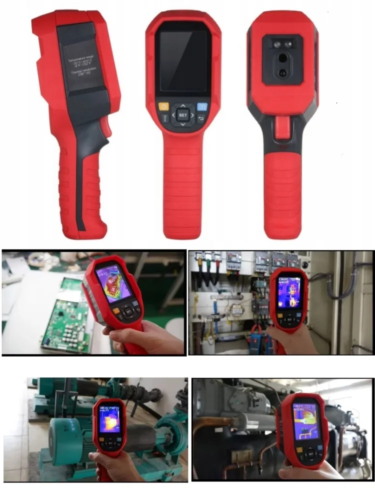 UNI-T UTi260B Thermal Camera 256x192 Handheld IR camera -20℃ to 550℃ High Temperature For Home Inspection Water Leak
UNI-T UTi260B Thermal Camera 256x192 Handheld IR camera -20℃ to 550℃ High Temperature For Home Inspection Water Leak