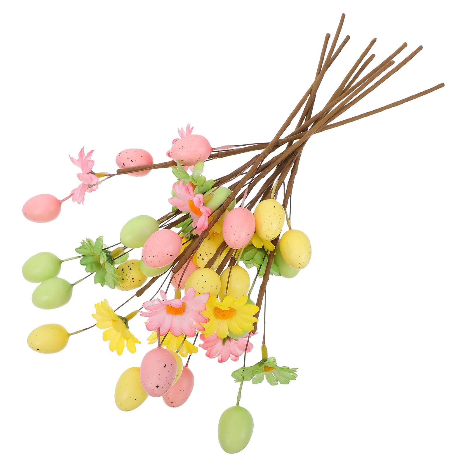 9Pcs Easter Egg Branch Decor - Faux Spring Floral Stems for Easter Centerpiece - Artificial Egg Branch Twig for Home Party
9Pcs Easter Egg Branch Decor - Faux Spring Floral Stems for Easter Centerpiece - Artificial Egg Branch Twig for Home Party