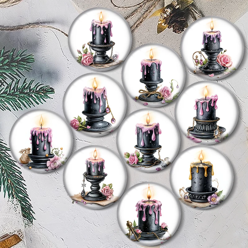 Mysterious Candle 12mm/18mm/20mm/25mm glass cabochon bracelet pendant rings for jewelry demo earrings back Making findings
Mysterious Candle 12mm/18mm/20mm/25mm glass cabochon bracelet pendant rings for jewelry demo earrings back Making findings