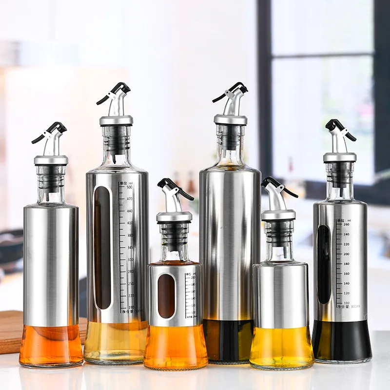 Cooking Seasoning Bottle Dispenser Glass Vinegar Sauce Olive Oil Dispenser Seasoning Jars Kitchen Cooking Tools
Cooking Seasoning Bottle Dispenser Glass Vinegar Sauce Olive Oil Dispenser Seasoning Jars Kitchen Cooking Tools