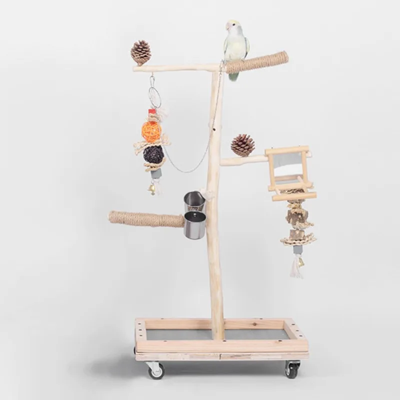 Large parrot stand, branch bird stand, floor-to-ceiling bird training stand
Large parrot stand, branch bird stand, floor-to-ceiling bird training stand