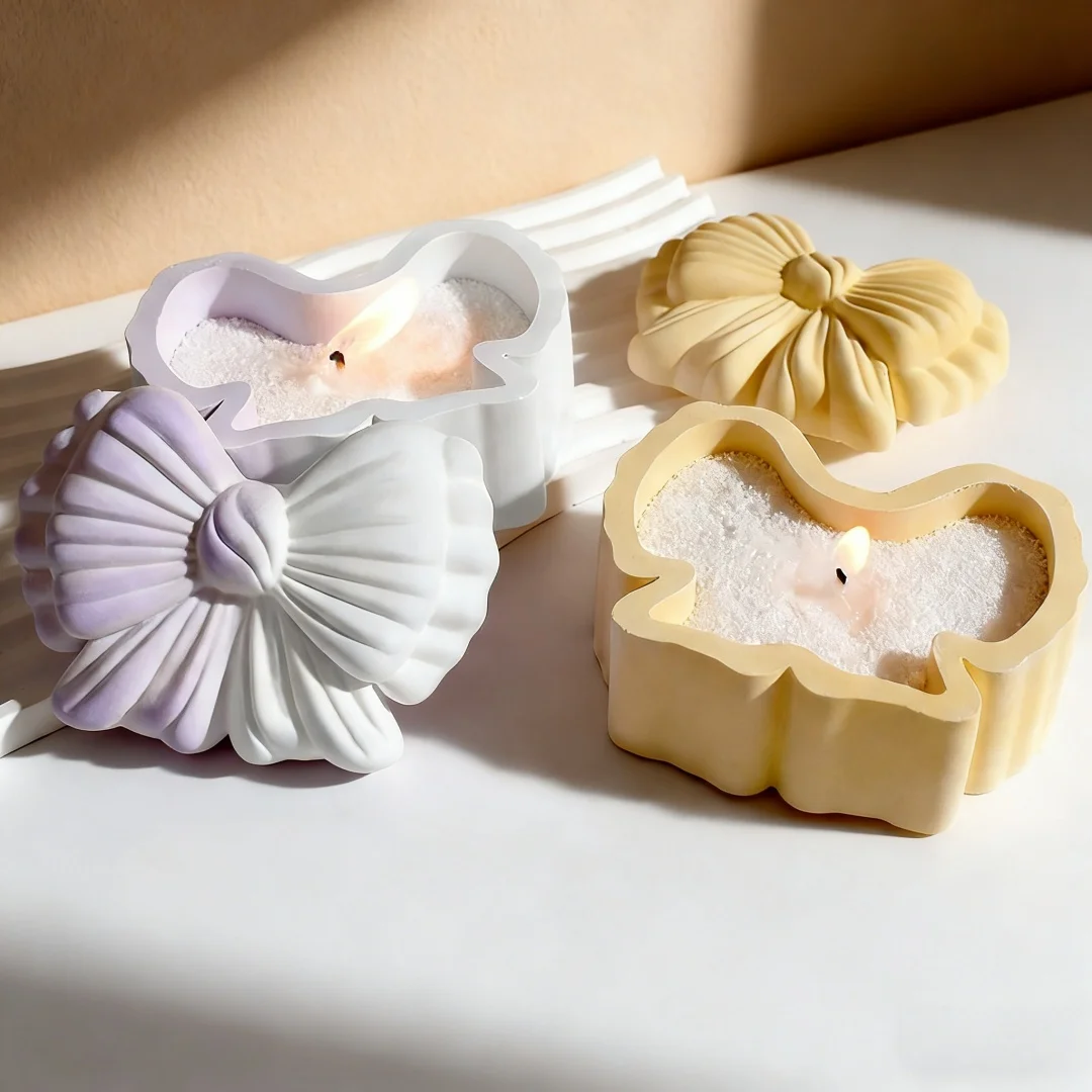 Силиконовая форма для 3D-формы в виде сердца с бантом, для изготовления шкатулок для украшений, декоративных изделий из гипса, банок для хранения, подсвечников, DIY ручной работы
Силиконовая форма для 3D-формы в виде сердца с бантом, для изготовления шкатулок для украшений, декоративных изделий из гипса, банок для хранения, подсвечников, DIY ручной работы