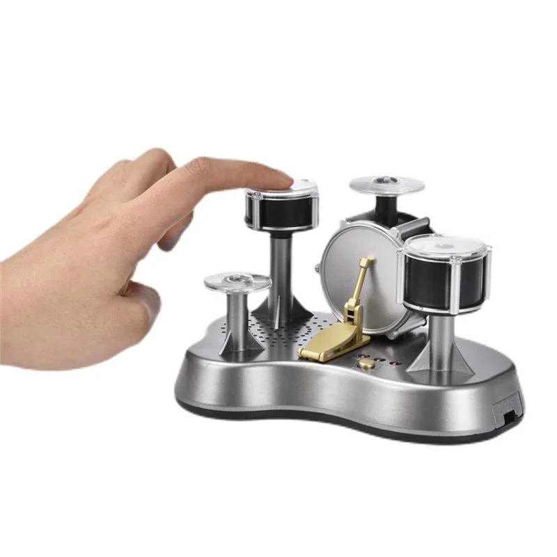 New Kids Drum Set Finger Drum Set Electronic Mini Finger Drum Portable Finger Touch Drum Novel Desktop Drum Gift for Kids 
New Kids Drum Set Finger Drum Set Electronic Mini Finger Drum Portable Finger Touch Drum Novel Desktop Drum Gift for Kids
