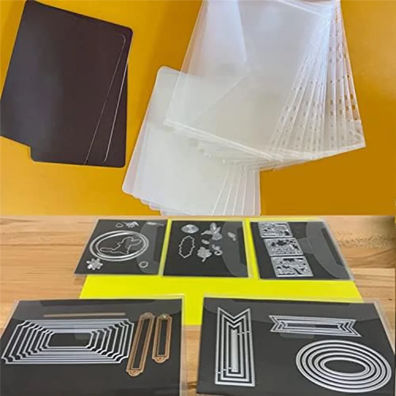 Clear Stamped And Die-Cut Storage Bags, Reusable Stamp Template Envelopes For Organizing Scrapbooking Supplies, A Easy To Use
Clear Stamped And Die-Cut Storage Bags, Reusable Stamp Template Envelopes For Organizing Scrapbooking Supplies, A Easy To Use