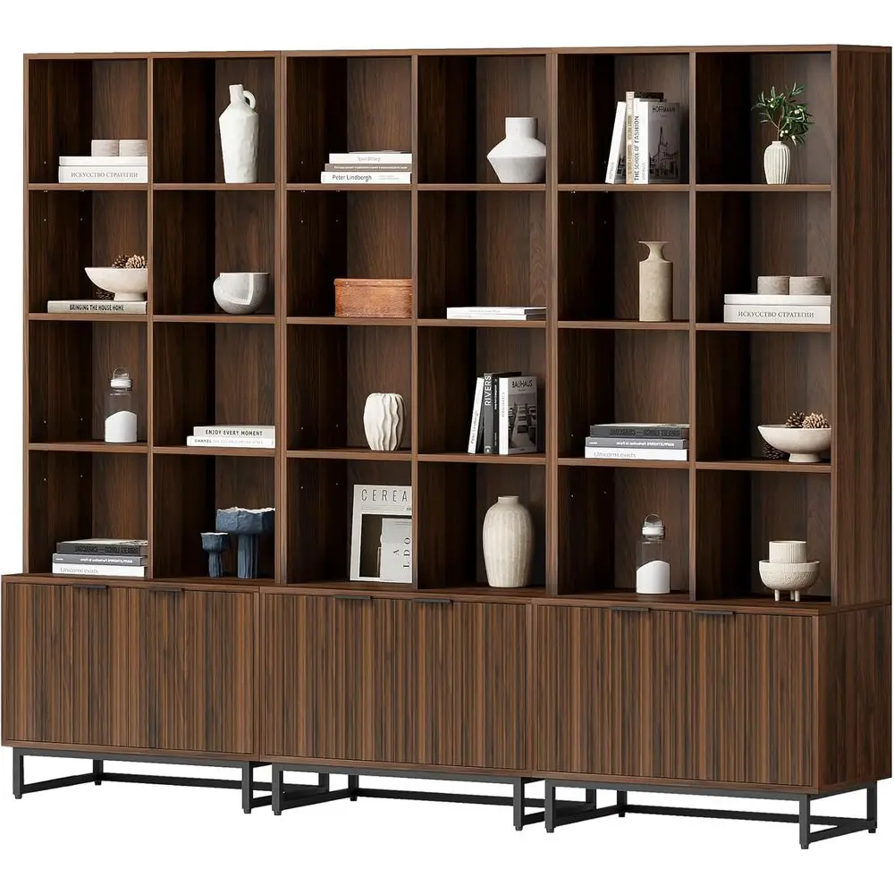 EYYTHUNG Bookshel 71" Tall Bookcase Set o 3 with Storage, 4 Tier Book Case with Adjustable Shelves & luted Do, armhouse ry Shelv
EYYTHUNG Bookshel 71" Tall Bookcase Set o 3 with Storage, 4 Tier Book Case with Adjustable Shelves & luted Do, armhouse ry Shelv