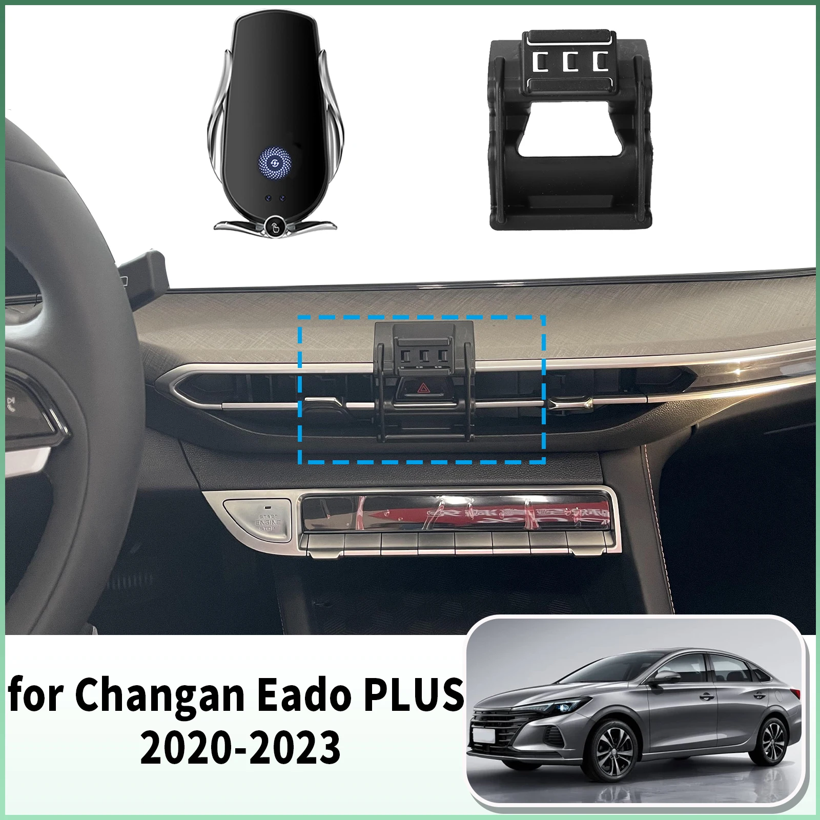 fit for Changan Eado PLUS 2020~2023 Specific Dashboard Navigation Phone Holder Mount Design Car accessoires 
fit for Changan Eado PLUS 2020~2023 Specific Dashboard Navigation Phone Holder Mount Design Car accessoires