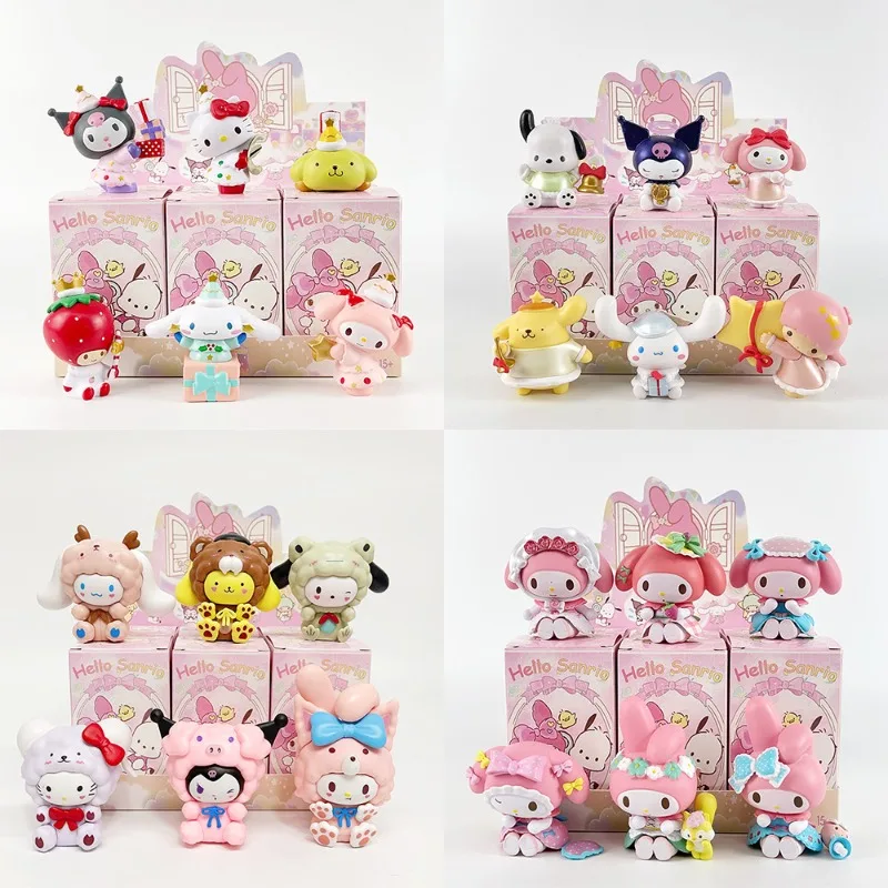 Cute Mellchan Strawberry Bear Mini Figure Doll Toy Collection Set Exquisite birthday gifts for boys and girls a box of 6
Cute Mellchan Strawberry Bear Mini Figure Doll Toy Collection Set Exquisite birthday gifts for boys and girls a box of 6