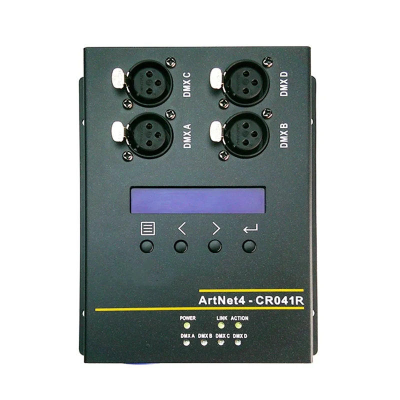 A73E-4 Output 3Pin DMX512 Interface Network Converter Extension For Stage DMX Ethernet Lighting Controller Interface US Plug
A73E-4 Output 3Pin DMX512 Interface Network Converter Extension For Stage DMX Ethernet Lighting Controller Interface US Plug