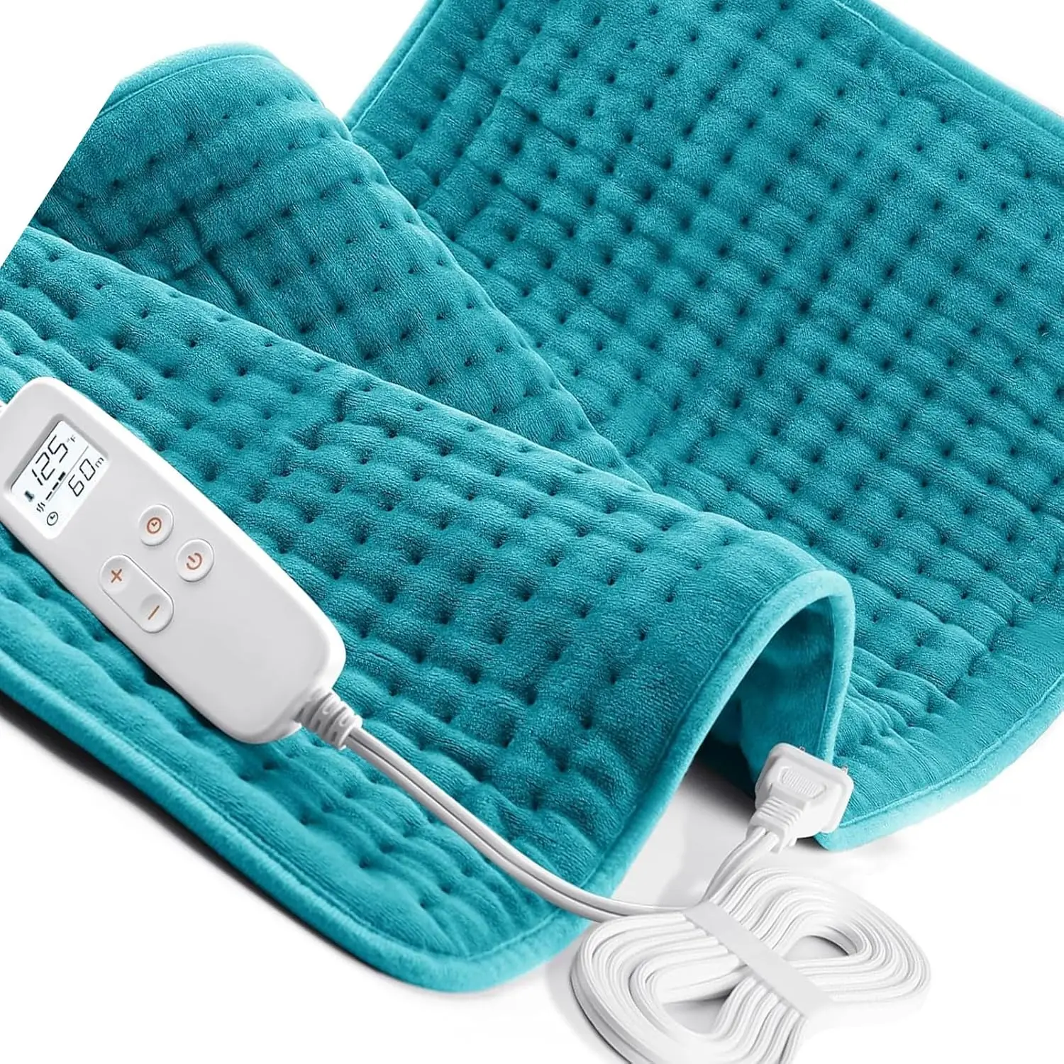 33x17 Extra Large Electric Heating Pad for Back, Shoulder & Neck - 6 Heat Settings & Auto Shut-Off Timer
33x17 Extra Large Electric Heating Pad for Back, Shoulder & Neck - 6 Heat Settings & Auto Shut-Off Timer