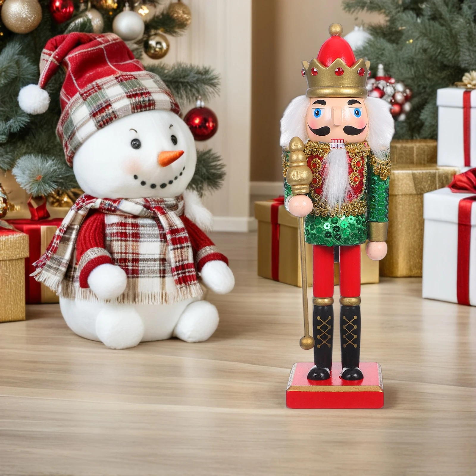Scale Series Puppets Christmas Nutcracker Decorations Cute Figure Tree Ornament Figurine Desktop Ornaments
Scale Series Puppets Christmas Nutcracker Decorations Cute Figure Tree Ornament Figurine Desktop Ornaments