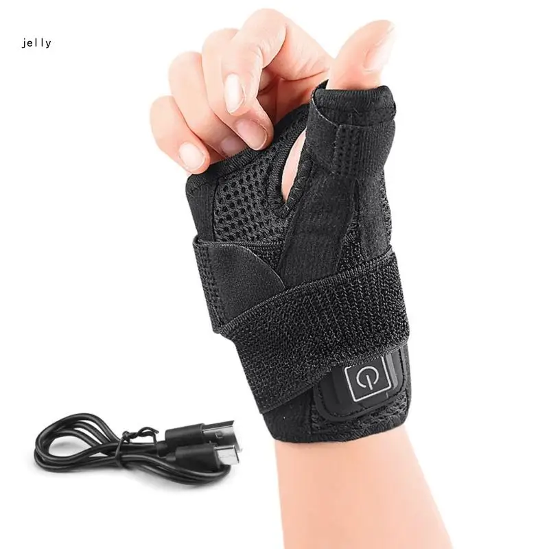 Electric Heated Wrist Wrap USB Wrist Heating Pad with 3 Heat Settings for Home 448C
Electric Heated Wrist Wrap USB Wrist Heating Pad with 3 Heat Settings for Home 448C
