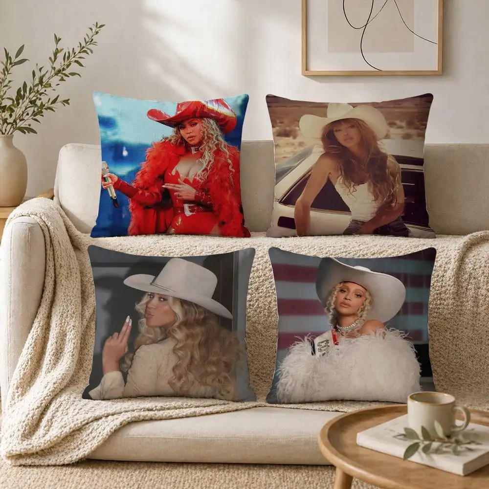 B-beyonce Cowboy Cool singer Pillow Case Cushion Cover Throw Pillow Case For Car Sofa
B-beyonce Cowboy Cool singer Pillow Case Cushion Cover Throw Pillow Case For Car Sofa
