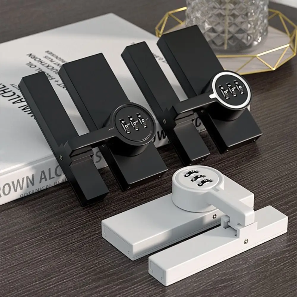 Zinc Alloy Password Door Lock Luminous 3-Digit Password Security Door Buckle Durable Anti-theft Door Window Latch Storage Room 
Zinc Alloy Password Door Lock Luminous 3-Digit Password Security Door Buckle Durable Anti-theft Door Window Latch Storage Room