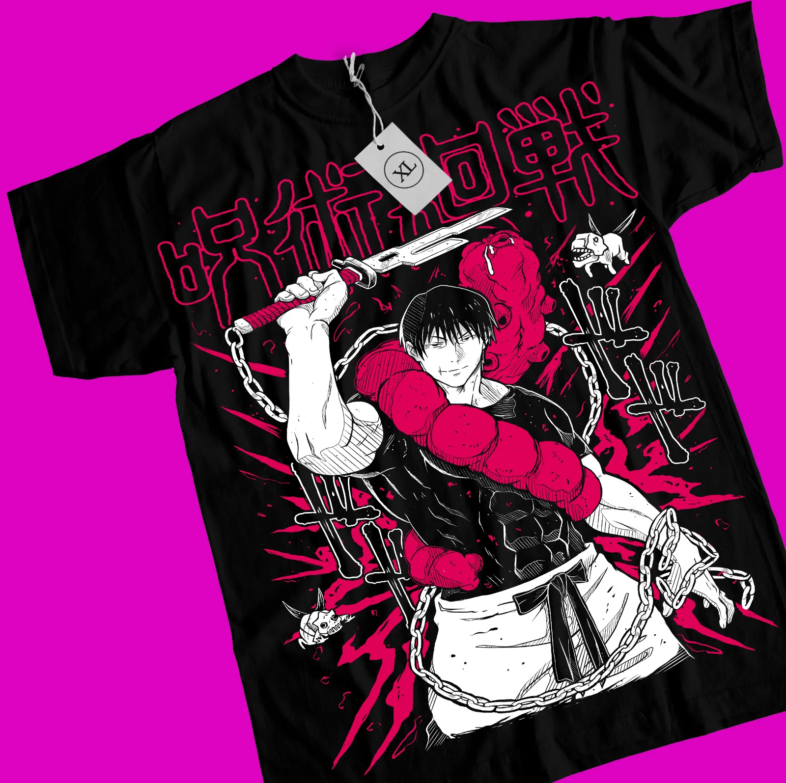 Jujutsu Kaisen Fushiguro Anime Horror Black Short Sleeve Toji T-shirt All Sizes
Jujutsu Kaisen Fushiguro Anime Horror Black Short Sleeve Toji T-shirt All Sizes