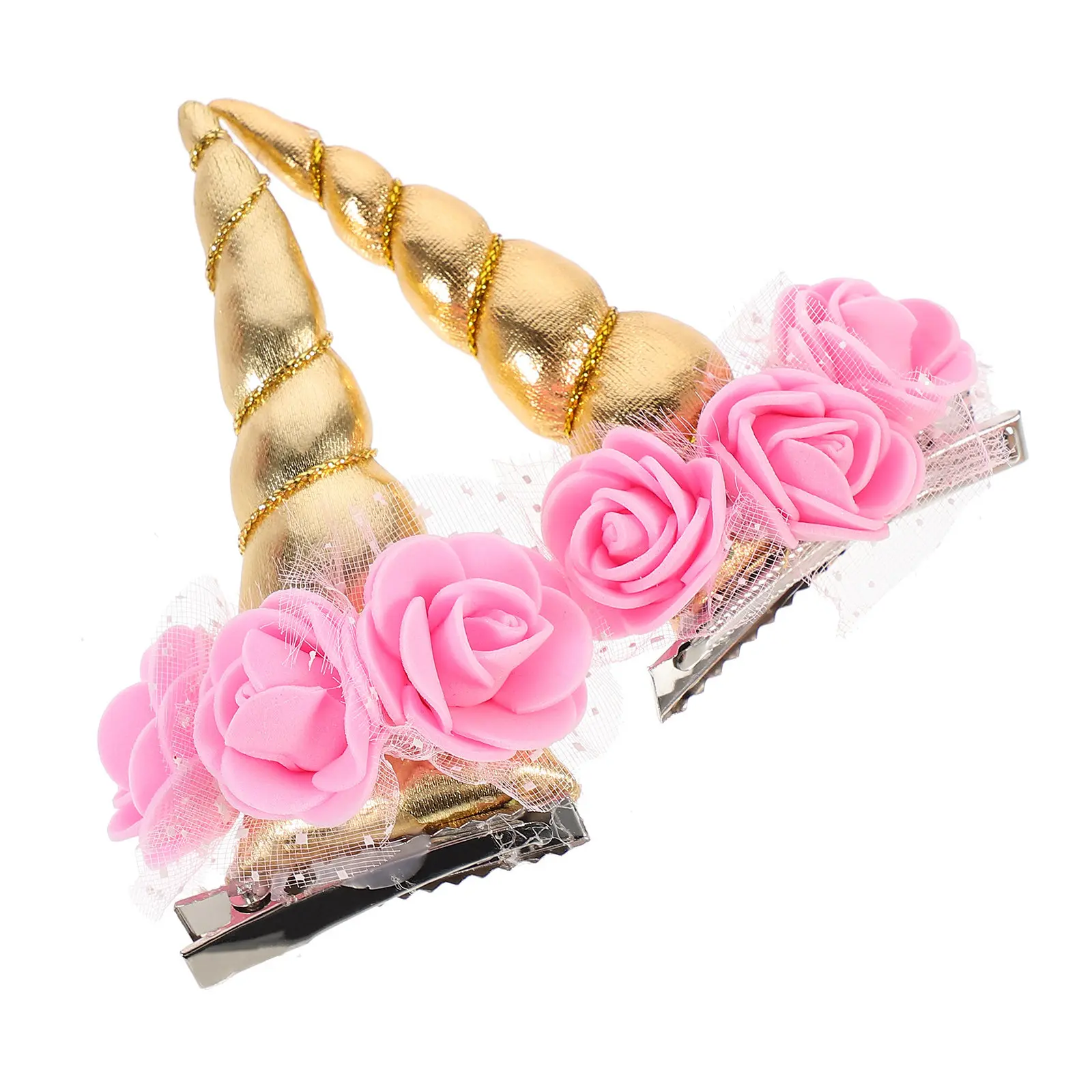 2Pcs Unicorn Horn Hair Clips Shiny Cartoon Hairpins for Kids Cosplay Birthday Party Hair Accessories Baby Girls Hairpin Decor
2Pcs Unicorn Horn Hair Clips Shiny Cartoon Hairpins for Kids Cosplay Birthday Party Hair Accessories Baby Girls Hairpin Decor