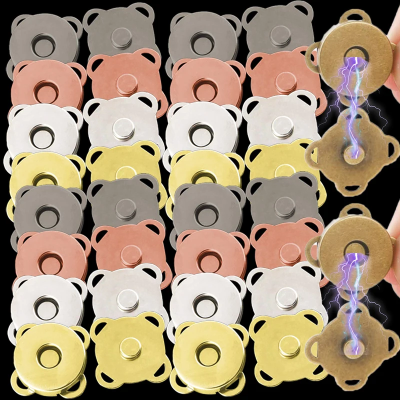 1-10set Magnetic Snap Fasteners Clasps Buttons Handbag Purse Wallet Craft Bag Parts Mini Adsorption Buckle DIY Craft Wholesale
1-10set Magnetic Snap Fasteners Clasps Buttons Handbag Purse Wallet Craft Bag Parts Mini Adsorption Buckle DIY Craft Wholesale