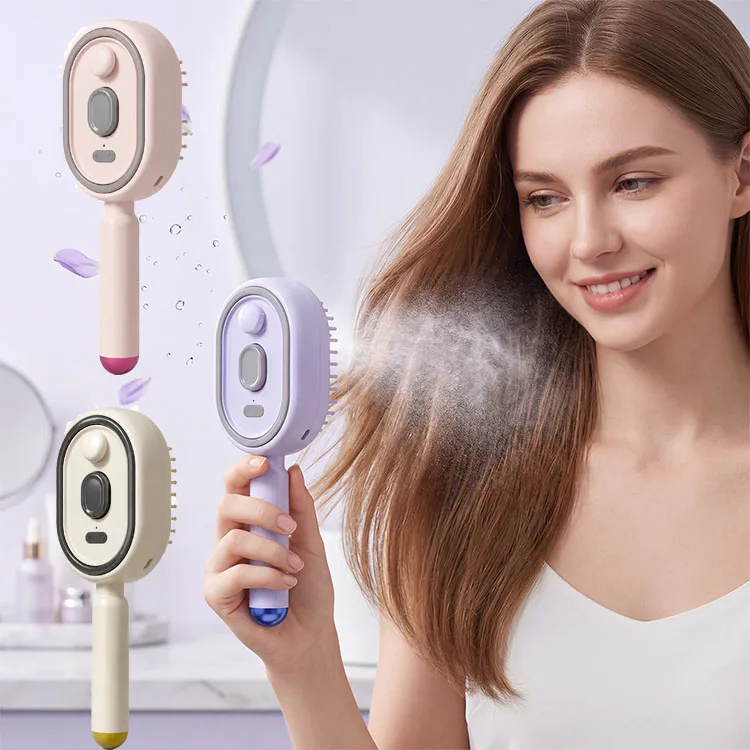 Electric spray airbag massage comb, moisturizes and prevents static for dry and damaged hair, smooths hair roots and massages th
Electric spray airbag massage comb, moisturizes and prevents static for dry and damaged hair, smooths hair roots and massages th