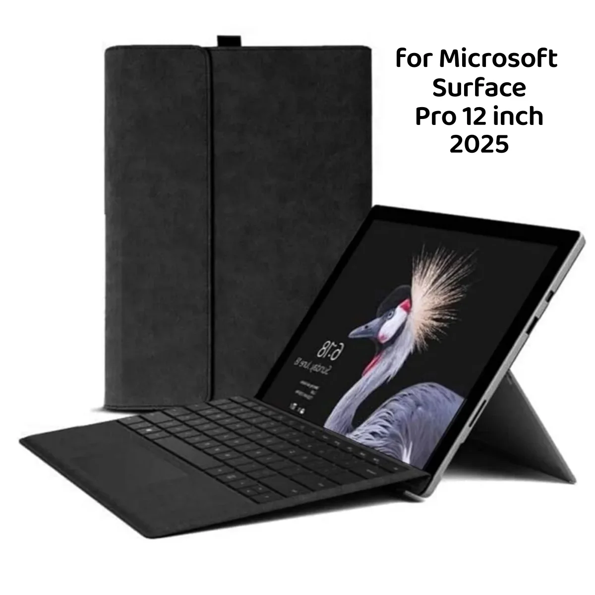 Business Cover for Microsoft Surface Pro 12" (2025) Case Multiple Angle Viewing Stand Tablet Pu Leather Cases Fit for Keyboard
Business Cover for Microsoft Surface Pro 12" (2025) Case Multiple Angle Viewing Stand Tablet Pu Leather Cases Fit for Keyboard