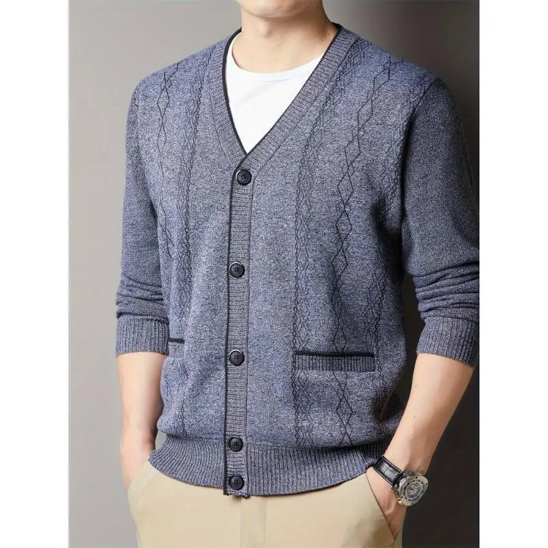 Middle Age Face Cardigan Cashmere Open Cardigan for Middle-Aged And Elderly Men Non-Shrinking Floral Embroidery Springwear
Middle Age Face Cardigan Cashmere Open Cardigan for Middle-Aged And Elderly Men Non-Shrinking Floral Embroidery Springwear