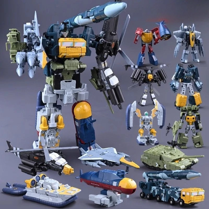 11''/28cm Alloy Plastic Transformation New Design Defender Devastator Superion Figure Collection Model Toys Boxed Boy Gifts
11''/28cm Alloy Plastic Transformation New Design Defender Devastator Superion Figure Collection Model Toys Boxed Boy Gifts