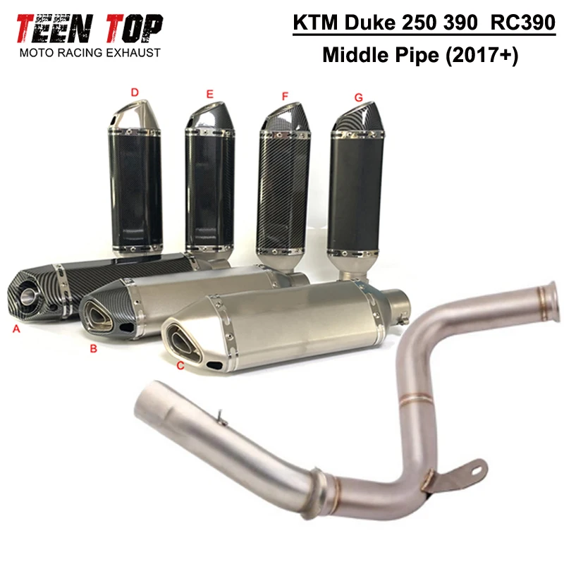 For KTM Duke 250 390 RC390 Exhaust 51mm Motorcycle Exhaust Muffler Stainless Steel Escapes Para Moto Duke 390 Tube AK Exhaust
For KTM Duke 250 390 RC390 Exhaust 51mm Motorcycle Exhaust Muffler Stainless Steel Escapes Para Moto Duke 390 Tube AK Exhaust