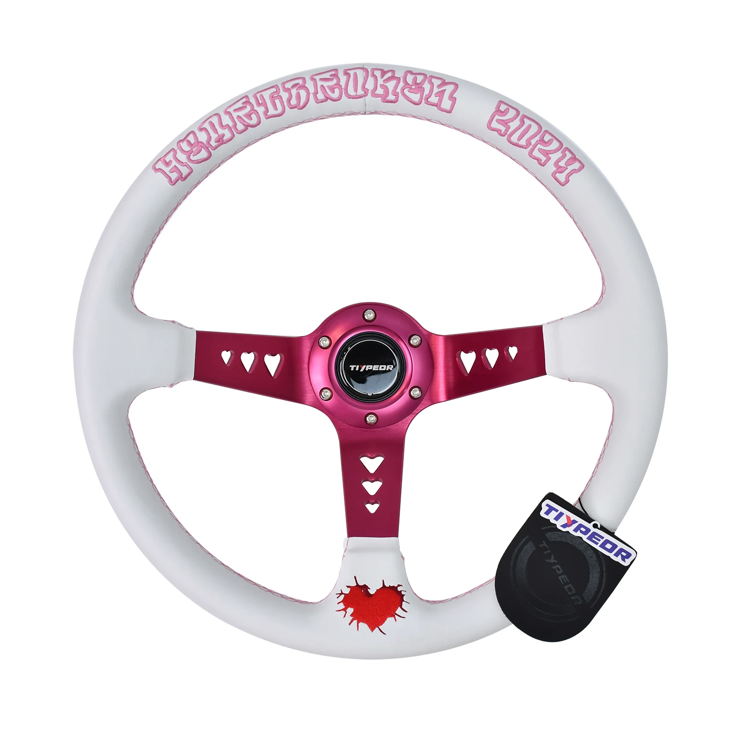 TIYPEOR Universal Customized Logo Ultra Fine Fiber Deep Plate Heart Support Customized Modification Steel Wheel
TIYPEOR Universal Customized Logo Ultra Fine Fiber Deep Plate Heart Support Customized Modification Steel Wheel