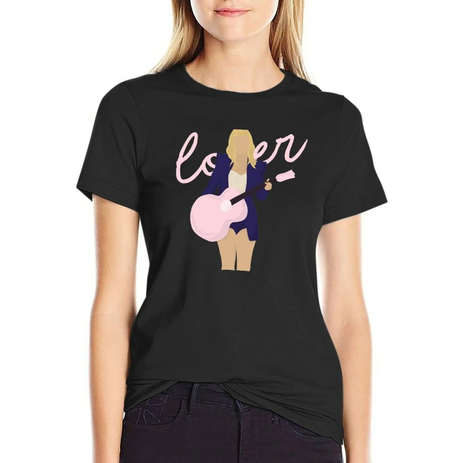Lover T-Shirt korean fashion cute tops tops Aesthetic clothing ariat shirts for Women
Lover T-Shirt korean fashion cute tops tops Aesthetic clothing ariat shirts for Women