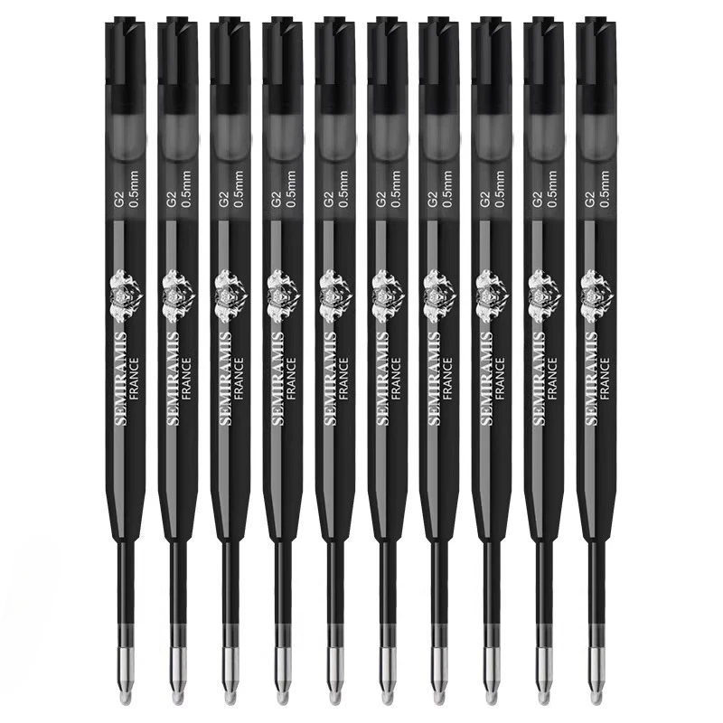 Gen Pen Refills Semiramis G2 Ballpoint Pen Blue Core Black 0.5 Red 2pcs/5pcs/10 Pcs Rollerball Pens Rotary Replacement Core
Gen Pen Refills Semiramis G2 Ballpoint Pen Blue Core Black 0.5 Red 2pcs/5pcs/10 Pcs Rollerball Pens Rotary Replacement Core