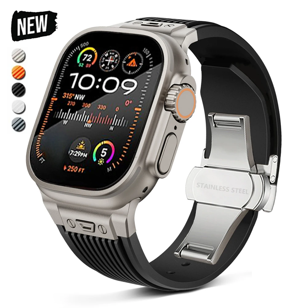 Силиконовый спортивный ремешок для Apple Watch Ultra 3 2 49 мм серии 11 10 46 мм 9 8 7 6 5 SE Мягкий роскошный резиновый ремешок для iWatch 45 мм 44 мм
Силиконовый спортивный ремешок для Apple Watch Ultra 3 2 49 мм серии 11 10 46 мм 9 8 7 6 5 SE Мягкий роскошный резиновый ремешок для iWatch 45 мм 44 мм