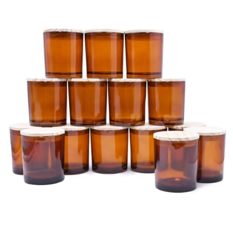 10 OZ Thick Candle Jars for Making Candles 15 Pcs, Empty Jars with Wood Lids for Candle Making, Sample Container
10 OZ Thick Candle Jars for Making Candles 15 Pcs, Empty Jars with Wood Lids for Candle Making, Sample Container