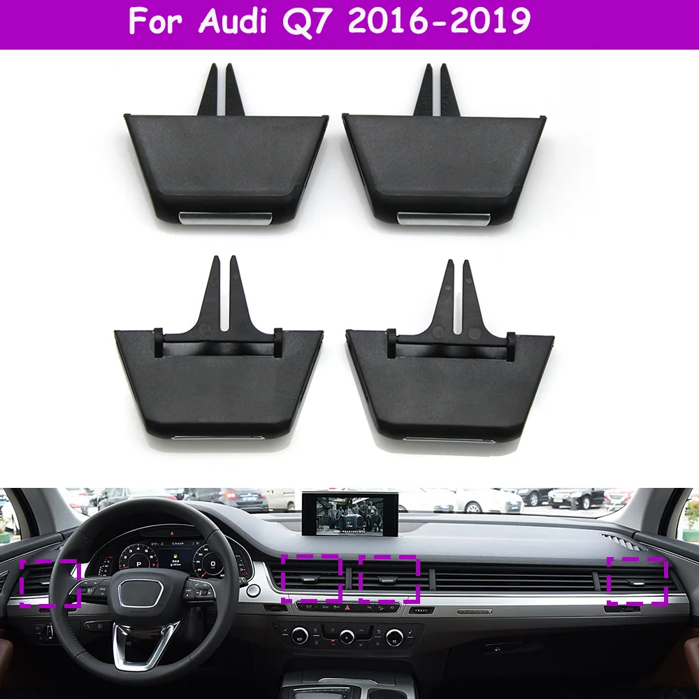 Q7 Car Interior Front Left Right Middle Air Vent Grille AC Tab Clip Slider Repair Kit For Audi 2016-2019 4M1820901
Q7 Car Interior Front Left Right Middle Air Vent Grille AC Tab Clip Slider Repair Kit For Audi 2016-2019 4M1820901
