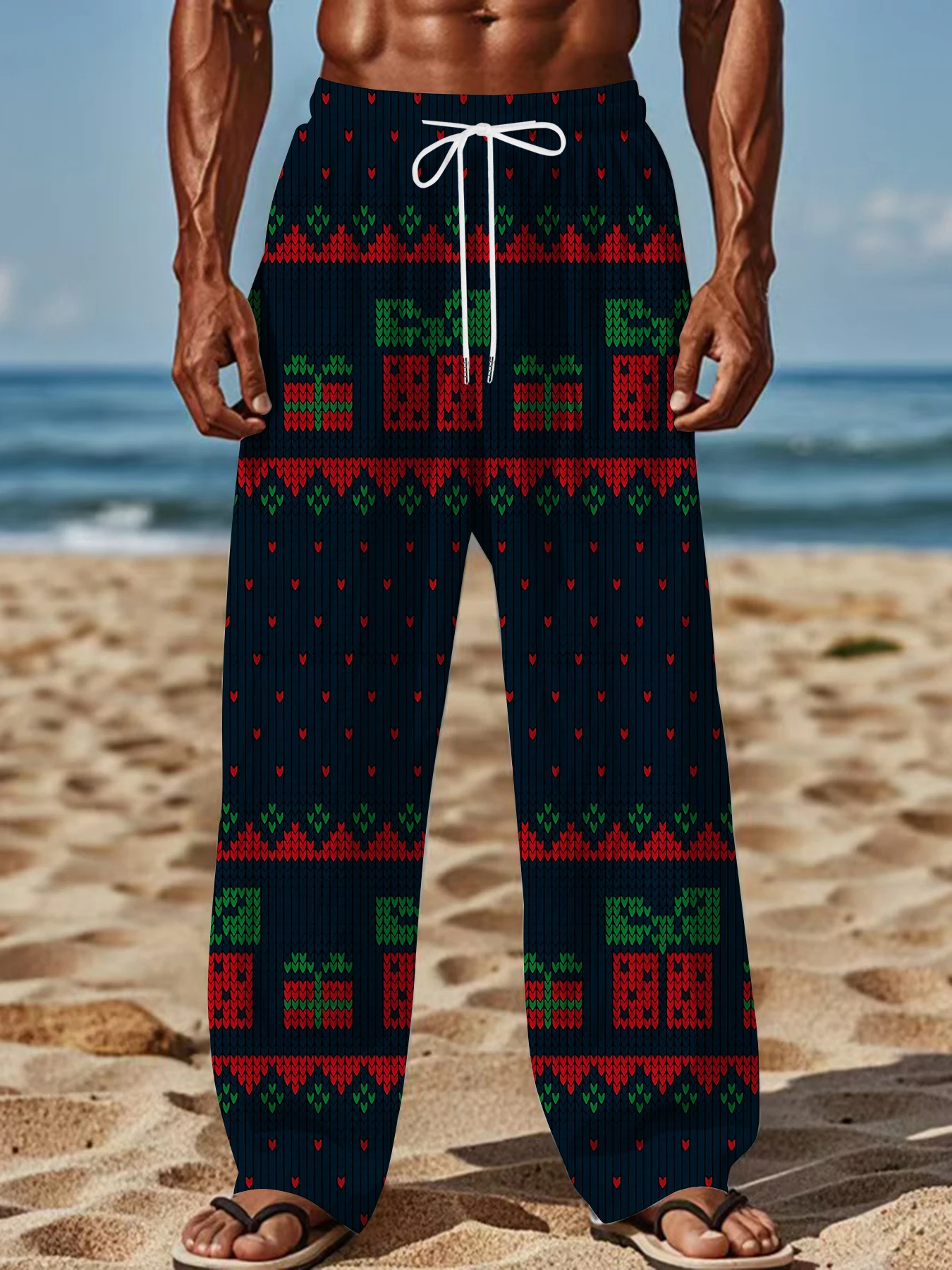 Men's Printed Straight Leg Pants Abstract Art Design Drawstring Waist Loose Fit Summer Beach Casual Vacation Travel Trousers
Men's Printed Straight Leg Pants Abstract Art Design Drawstring Waist Loose Fit Summer Beach Casual Vacation Travel Trousers